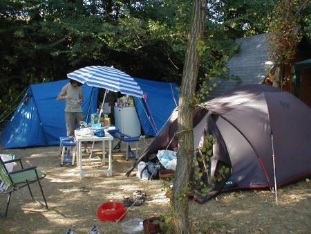 notre place au camping