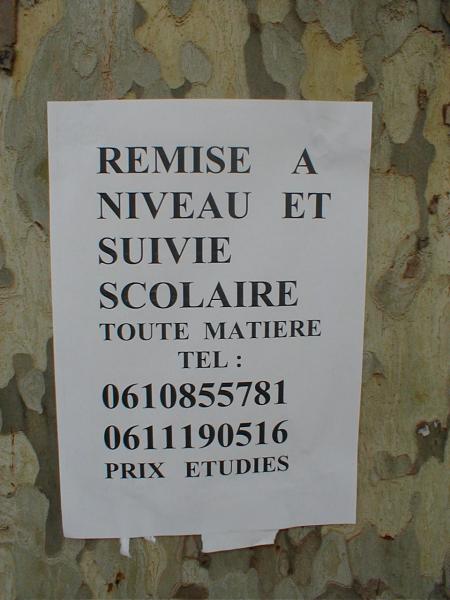 suivi scolaire...