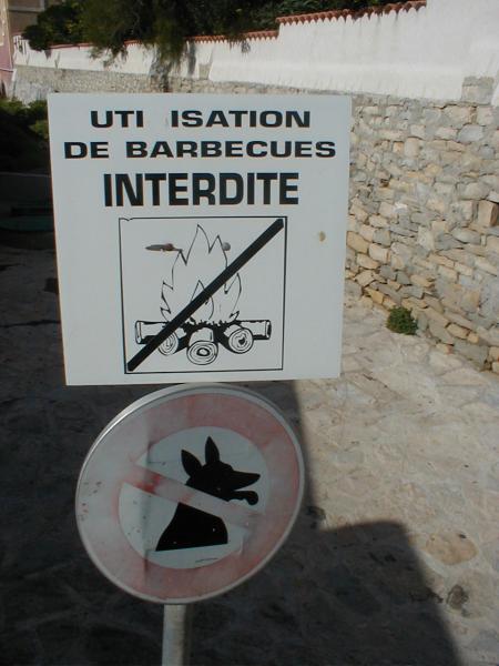 HOT DOG interdit !!!